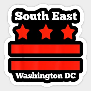 South East Washington,  District of Columbia Sticker